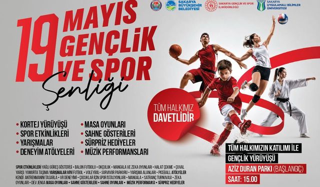 Büyükşehir’den 19 Mayıs’a Özel Gençlik ve Spor Şenliği