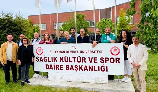 SUBÜ, Burdur’daki TÜSF toplantısında yer aldı