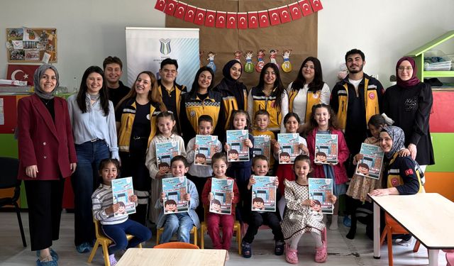 SUBÜ Öğrencileri Erken Yaşta Acil Durum Farkındalığı İçin Sahadaydı