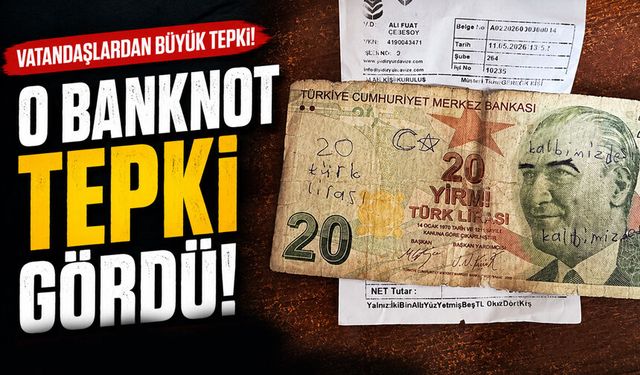 Döviz Bürosunda Tepki Çeken Banknot