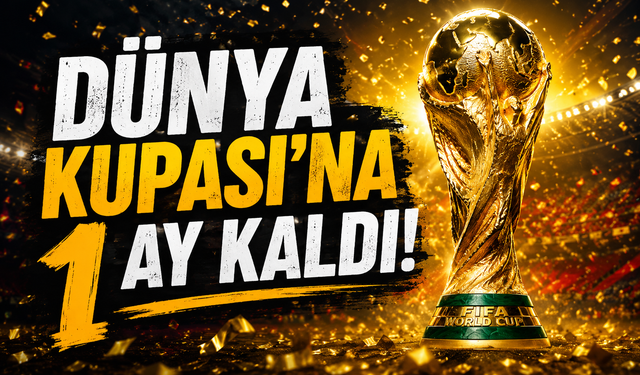 Dünya Kupası'na 1 ay kaldı