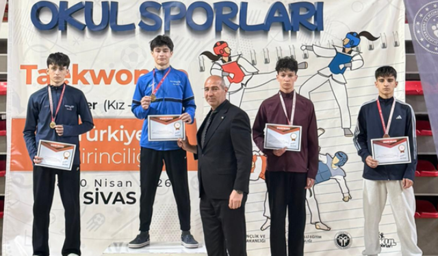 Sakaryalı Sporcu Taha Furkan Ağcan Türkiye İkincisi Oldu