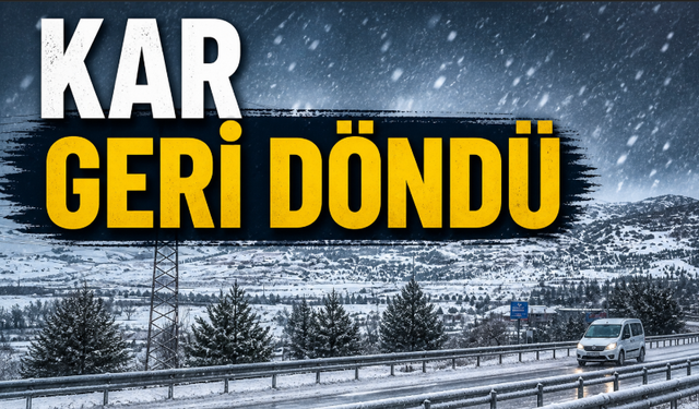 Mayıs'ta kar sürprizi!