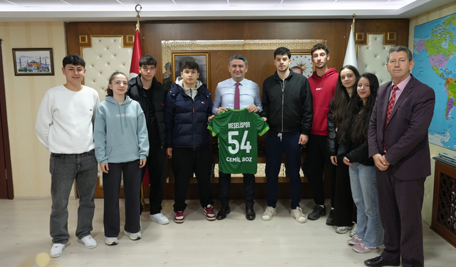 Meşelispor’dan Şampiyona Öncesi Cemil Boz’a Ziyaret