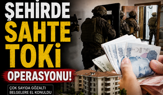 Sahte TOKİ İlanlarıyla 9 Milyonluk Vurgun