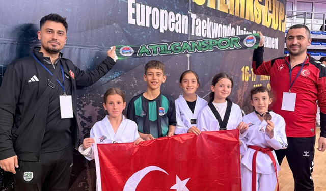 Sakaryalı Minik Tekvandocular Sırbistan’da Gururlandırdı