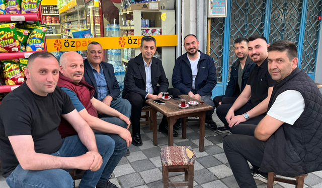 Bayram telaşına ortak oldu