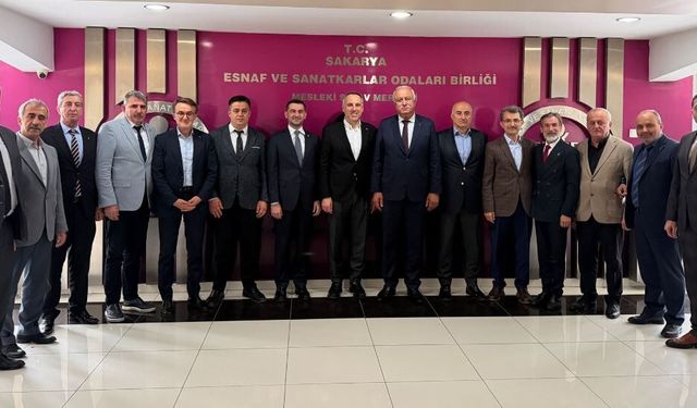 AK Parti’den SESOB’a ziyaret: “Sorunların çözümünde ortak hareket edeceğiz”