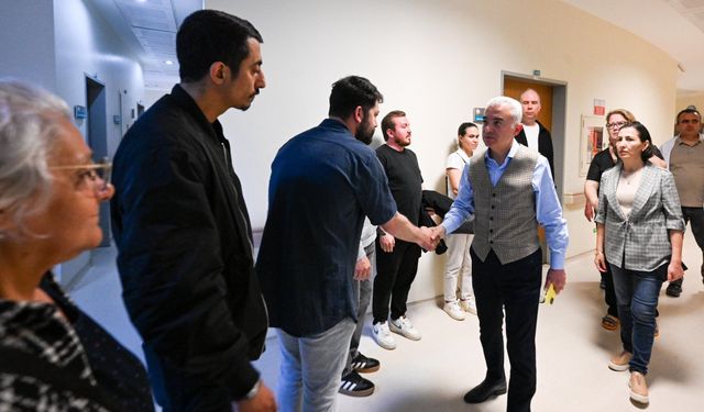 Kırklareli Valisi Turan, hasta ziyaretlerinde bulundu