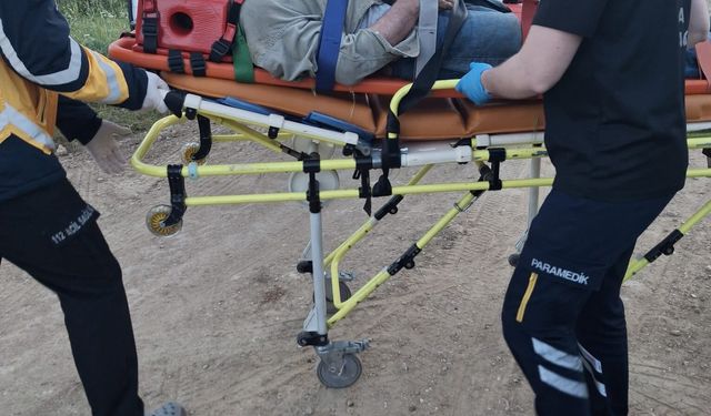 Kırklareli'nde merada kaybolan besici 8 saat sonra bulundu