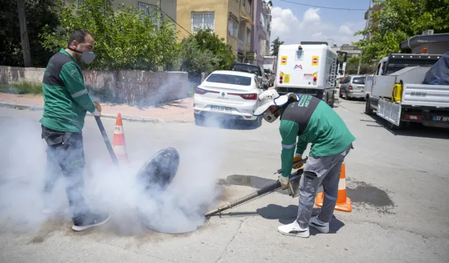 Mersin'de kurban kesim alanlarında hijyen çalışması