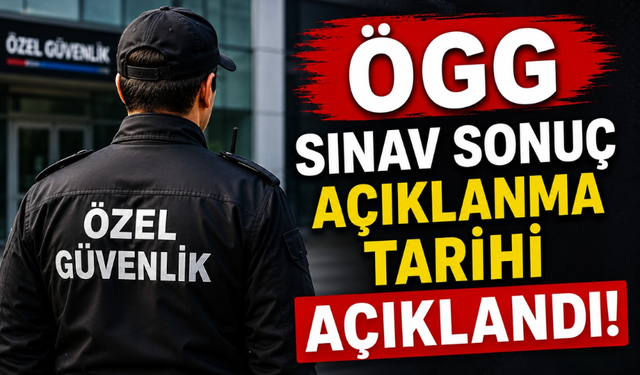 ÖGG Sınav Sonuçları Açıklandı Mı? ne Zaman Açıklanacak?