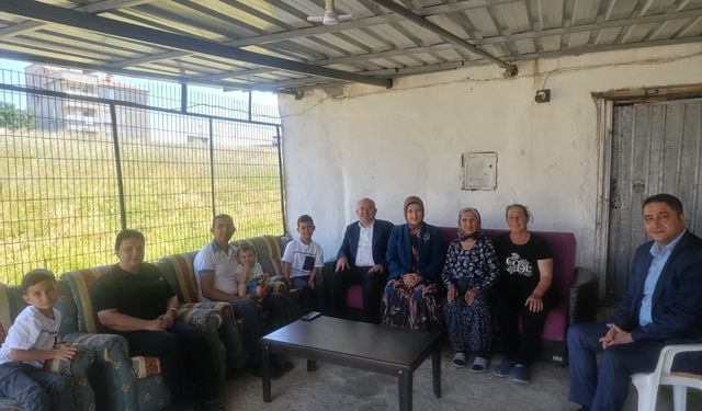 Uzunköprü Kaymakamı Köken'den şehit annesine ziyaret