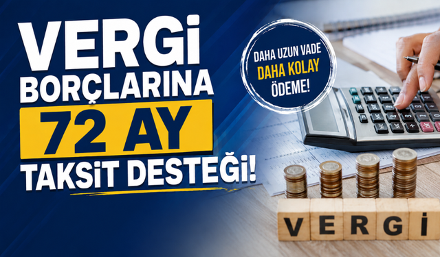 Vergi Borçlarına Büyük Kolaylık Geliyor!