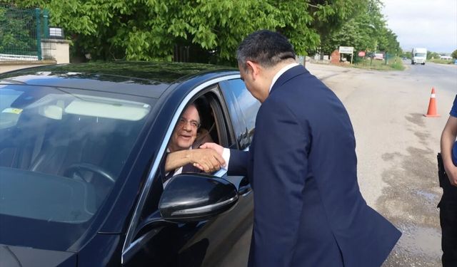 Vize'de sürücü ve yolcuların bayramı kutlandı