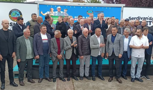 Serdivan'da çiftçiye büyük destek