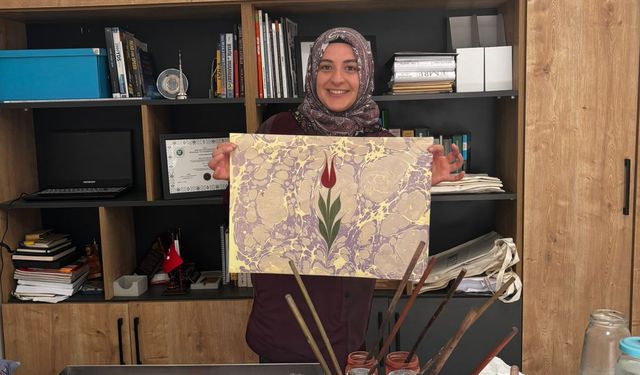 “Sanatta Engel Yok” Etkinliğiyle Özel Sporcular Ebru Sanatıyla Buluştu