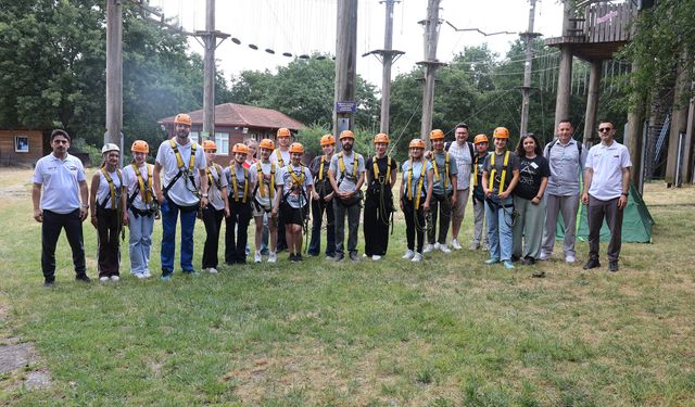 Macera Park’ta Uluslararası Buluşma: Erasmus Öğrencileri Doğayla Öğrendi