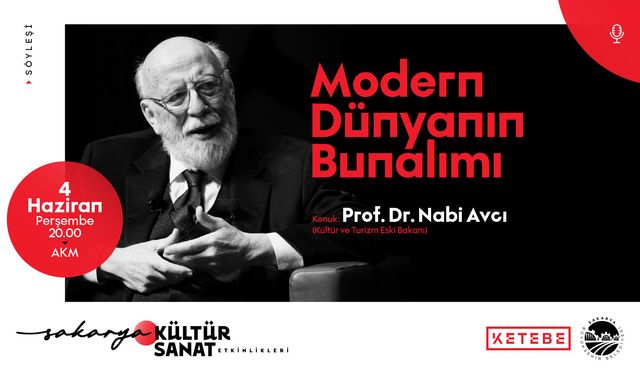 Prof. Dr. Nabi Avcı, AKM’de Sakaryalılarla buluşacak