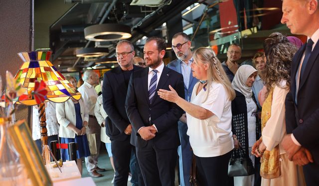 Geleneksel Sanatların Zarafeti Yıl Sonu Sergisinde Göz Kamaştırdı
