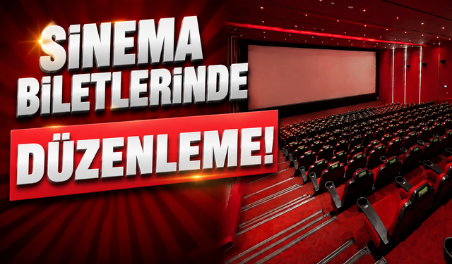 Sinema biletlerinde indirim!