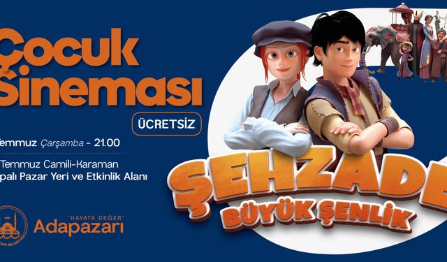 Çocuk Sinemaları Başlıyor
