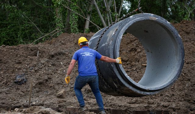 Arifiye’nin Dev Altyapı Projesinde Yarı Yol Aşıldı