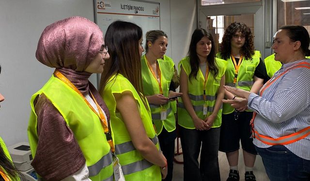 SUBÜ Grafik Tasarım Öğrencileri Ambalaj Fabrikasında Sektörü Yerinde İnceledi