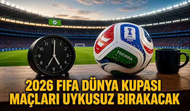 2026 FIFA Dünya Kupası maçları uykusuz bırakacak