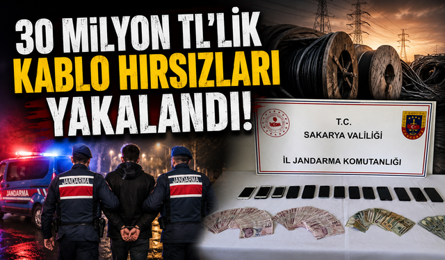 Şehirde 30 Milyon TL’lik Kablo Hırsızlığı