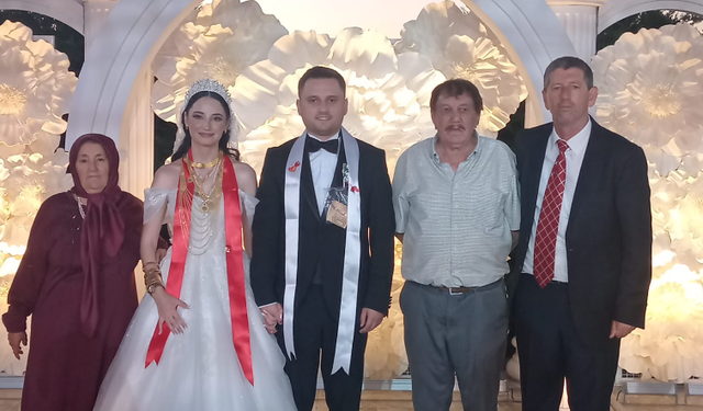 Murat Demirci ile Büşra Kabasakal Dünyaevine Girdi