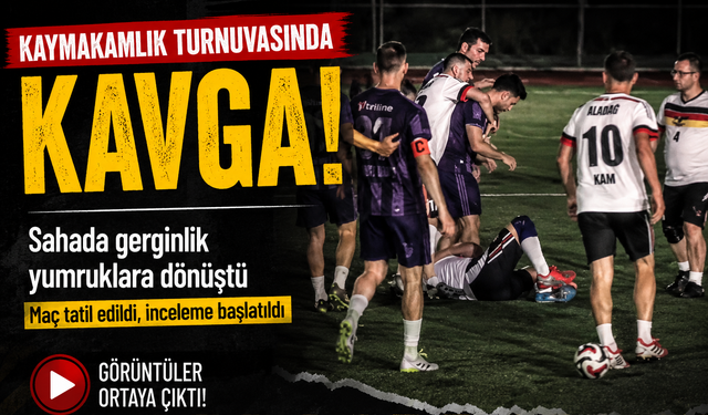Hendek Kaymakamlık Turnuvasında Kavga