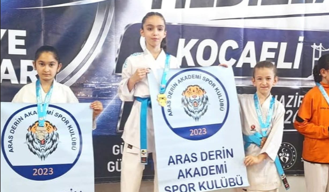 Aras Derin Akademi’den Kocaeli’de Madalya Yağmuru!