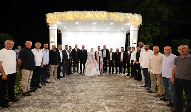 Asuman ve Samet çifti dünyaevine girdi