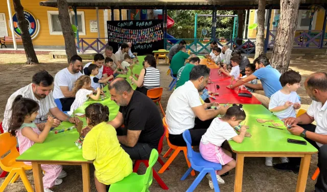 İstanbul Bakırköy'de renkli babalar günü
