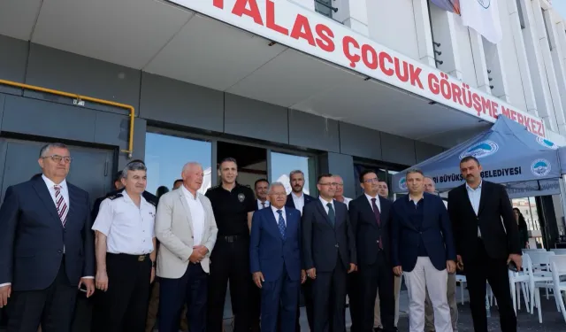 Kayseri Talas Çocuk Görüşme Merkezi açıldı