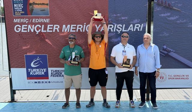 Kürekte Gençler Meriç Yarışları sona erdi
