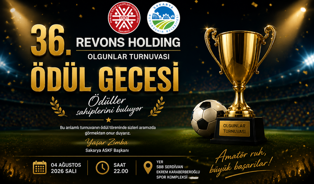 36. Revons Holding Olgunlar Futbol Turnuvası’nda Final Heyecanı Başlıyor