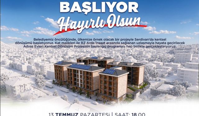 Advas Evleri’nde kentsel dönüşümde yıkım aşamasına geçiliyor