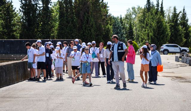 SASKİ arıtma tesislerinin kapılarını ‘Bilimin Çocukları’na açtı