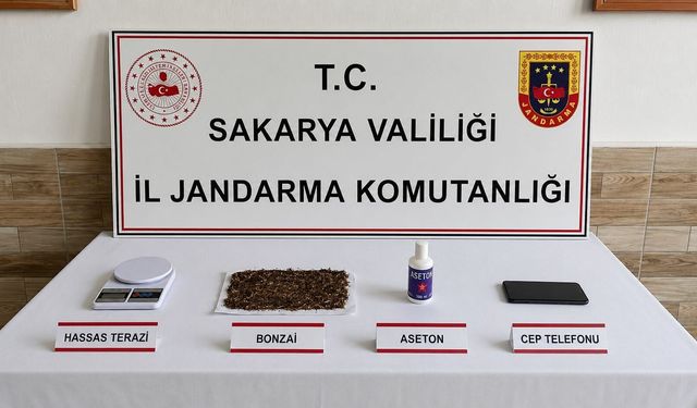 Sakarya'da uyuşturucu operasyonunda 2 şüpheli tutuklandı