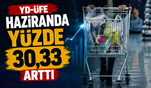 YD-ÜFE Haziranda Yüzde 30,33 Arttı