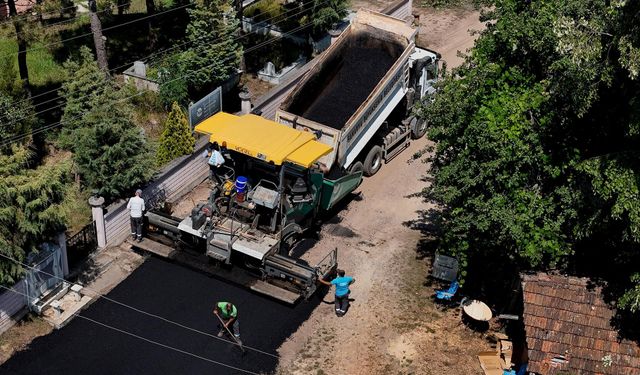 Kocaali’de 4 Bin 400 Metrelik Yol Asfaltlandı