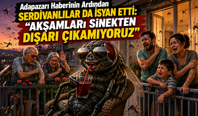 Adapazarı Haberinin Ardından Serdivanlılar da İsyan Etti: "Akşamları Sinekten Dışarı Çıkamıyoruz"