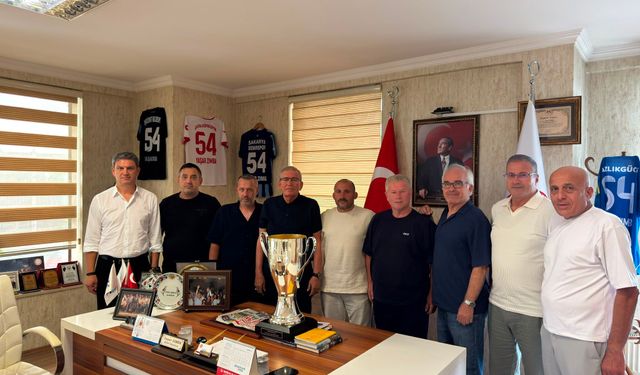Şampiyon Karasu 1933 Spor’dan ASKF’ye ziyaret: Hedef Avrupa’da başarı