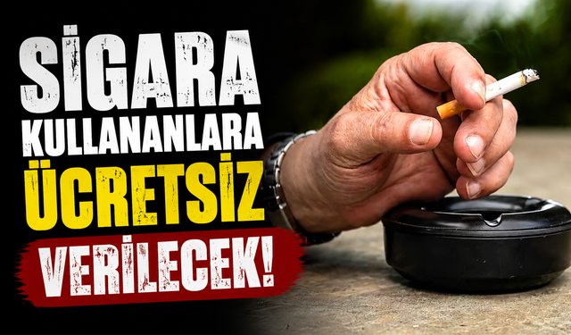 Sigara bırakma tedavisine devlet desteği: ilaçlar ücretsiz olacak