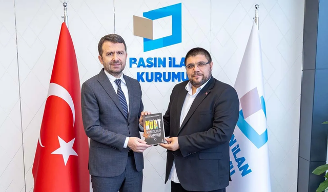 Özcan’dan BİK Genel Müdürü Abdulkadir Çay’a Hayırlı Olsun Ziyareti