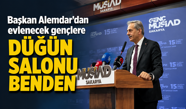 Başkan Alemdar'dan evlenecek gençlere müjde!