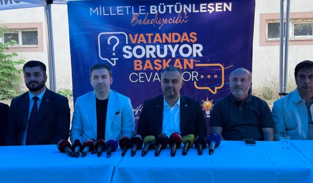Kahramanmaraş Tekir Mahallesi'nde vatandaş sordu, Başkan Toptaş cevapladı
