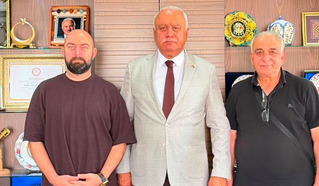Enyakin.com ’dan SESOB Başkanı Muzaffer Kabacan’a hayırlı olsun ziyareti
